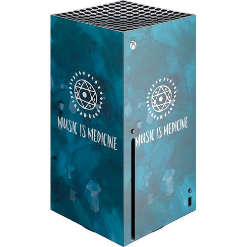 Music is Medicine Xbox Series X Console Skin