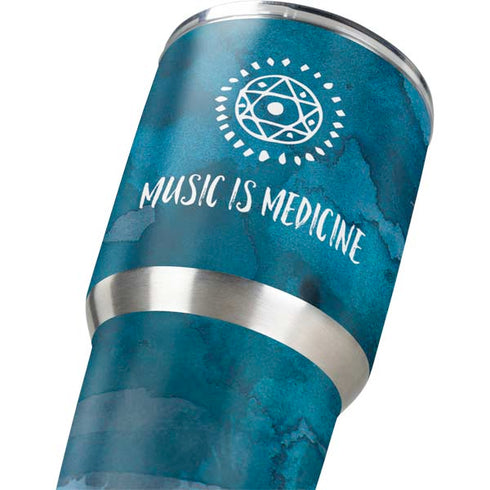 Music is Medicine Yeti 30oz Rambler Tumbler Skin