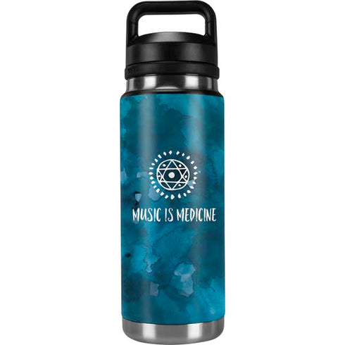 Music is Medicine YETI Rambler 26oz Bottle Skin