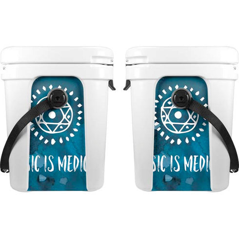 Music is Medicine YETI Roadie 24 Hard Cooler Skin