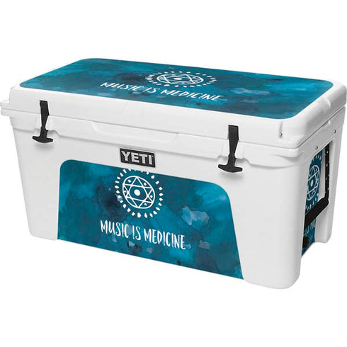 Music is Medicine YETI Tundra 75 Hard Cooler Skin