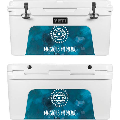 Music is Medicine YETI Tundra 75 Hard Cooler Skin
