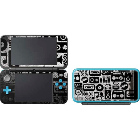 Music Pattern Nintendo 2DS XL (2017) Skin