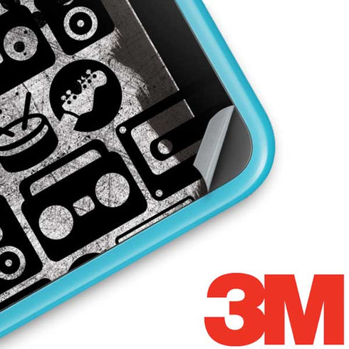 Music Pattern Nintendo 2DS XL (2017) Skin