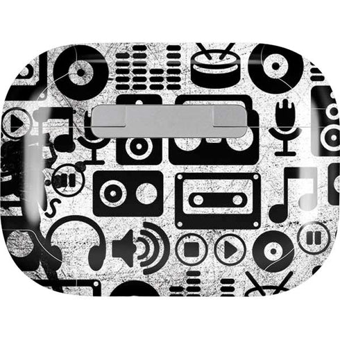 Music Pattern AirPods Pro 2nd Gen Skin