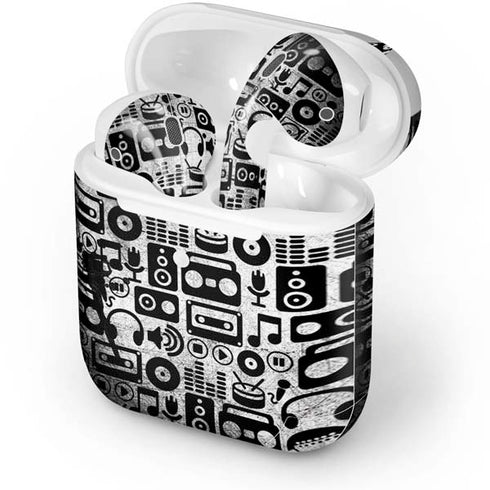 Music Pattern Apple AirPods 2 Skin