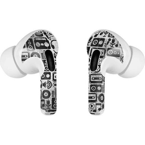 Music Pattern Apple AirPods Pro Skin