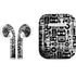 Music Pattern Apple AirPods Skin