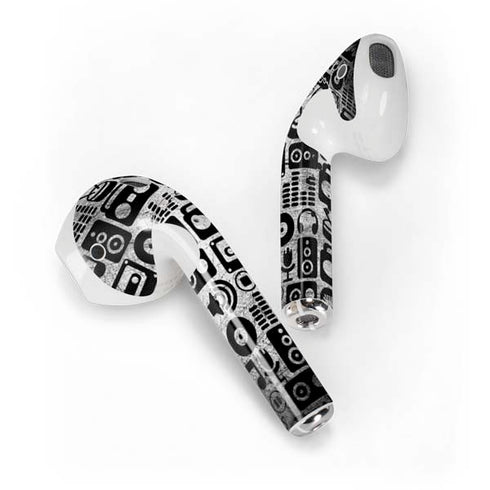 Music Pattern Apple AirPods Skin