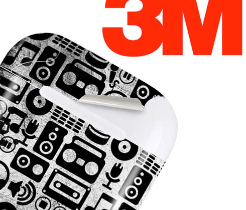 Music Pattern Apple AirPods Skin