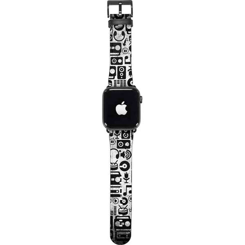 Music Pattern Apple Watch Band 38-40mm