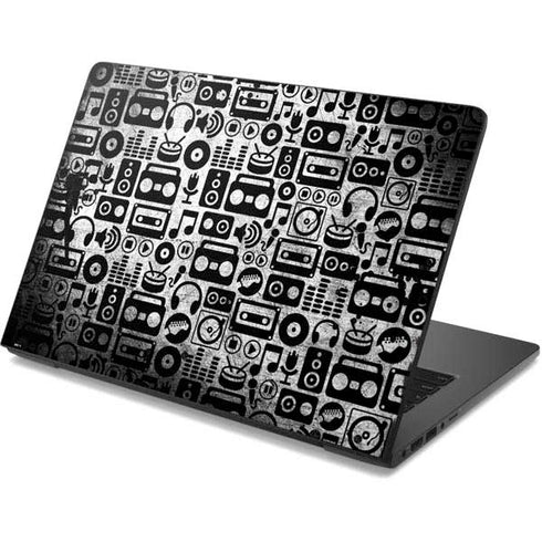 Music Pattern Dell Chromebook Skin
