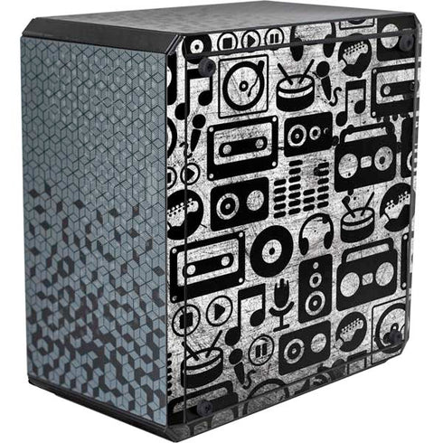 Music Pattern Cooler Master MasterBox Q300L Mini Tower Skin