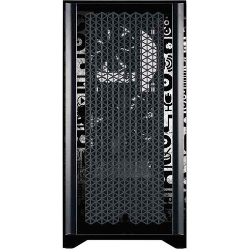 Music Pattern Corsair 4000D Tempered Glass Mid-Tower ATX Case Skin
