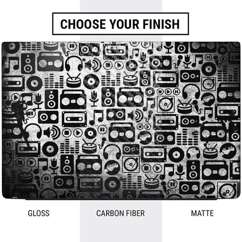 Music Pattern Dell Vostro Skin