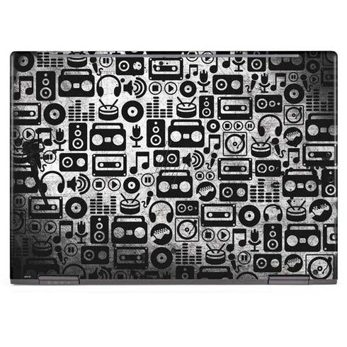 Music Pattern HP Envy Skin