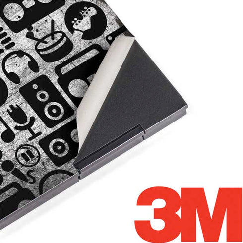 Music Pattern HP Envy Skin