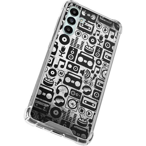 Music Pattern Galaxy A13 5G Clear Case
