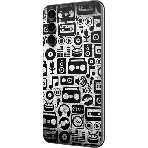 Music Pattern Galaxy A14 5G Skin