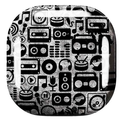 Music Pattern Galaxy Buds Pro Skin