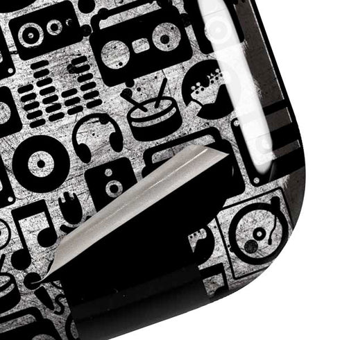 Music Pattern Galaxy Buds Pro Skin