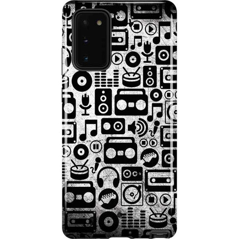Music Pattern Galaxy Note20 5G Pro Case