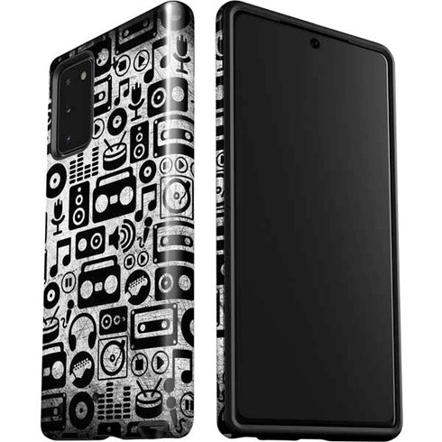 Music Pattern Galaxy Note20 5G Pro Case