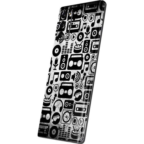 Music Pattern Galaxy Note20 5G Skin