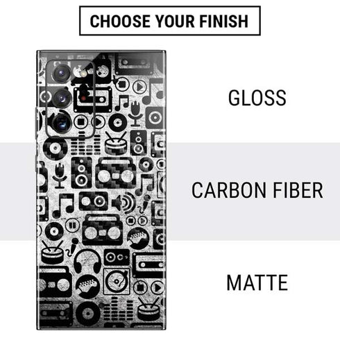 Music Pattern Galaxy Note20 Ultra 5G Skin