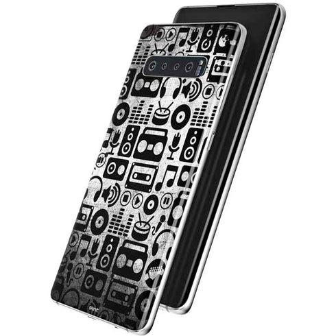 Music Pattern Galaxy S10 Skin