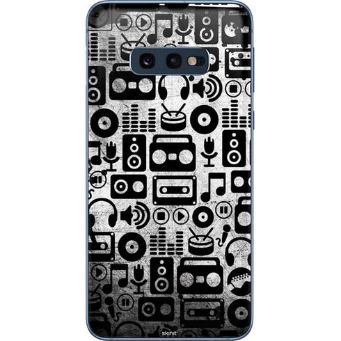 Music Pattern Galaxy S10e Skin