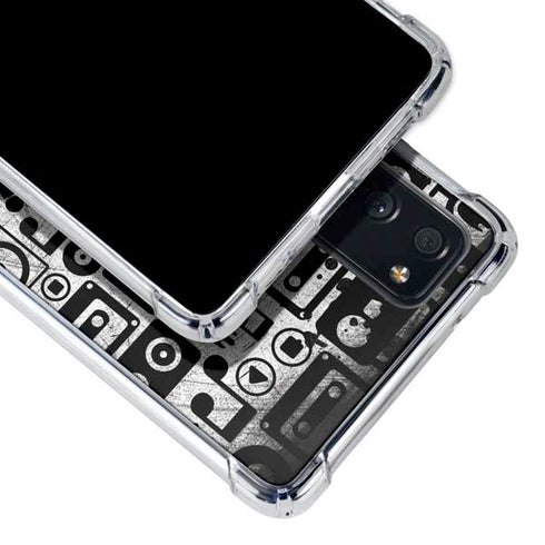 Music Pattern Galaxy S20 FE Clear Case