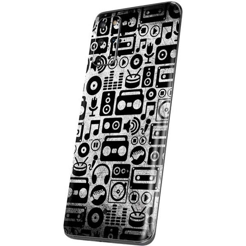 Music Pattern Galaxy S20 Plus Skin