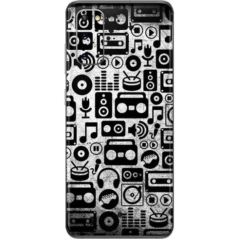 Music Pattern Galaxy S20 Skin
