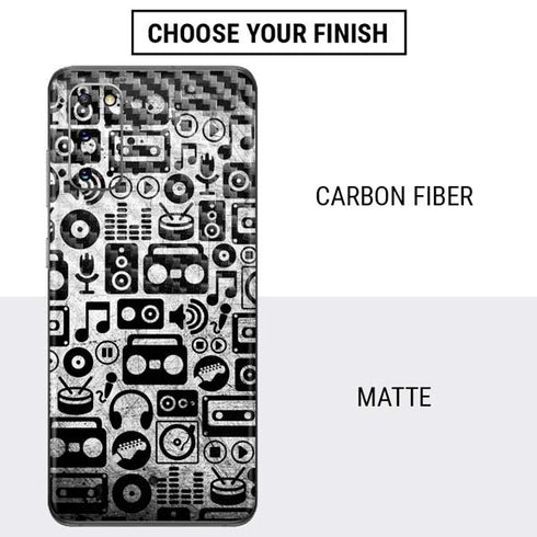 Music Pattern Galaxy S20 Skin