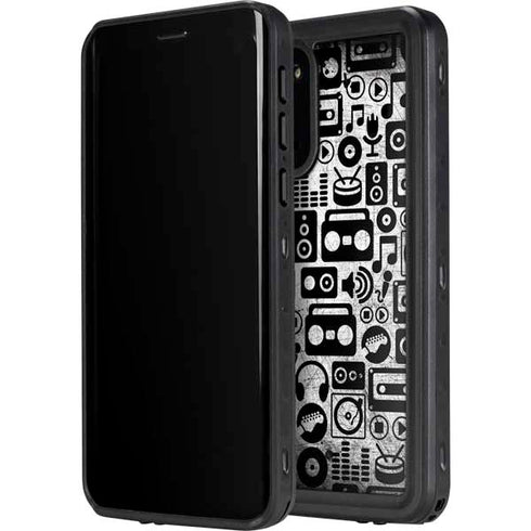 Music Pattern Galaxy S20 Waterproof Case