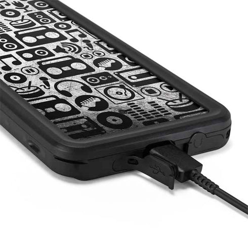 Music Pattern Galaxy S20 Waterproof Case
