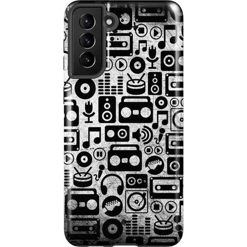 Music Pattern Galaxy S21 Plus 5G Pro Case