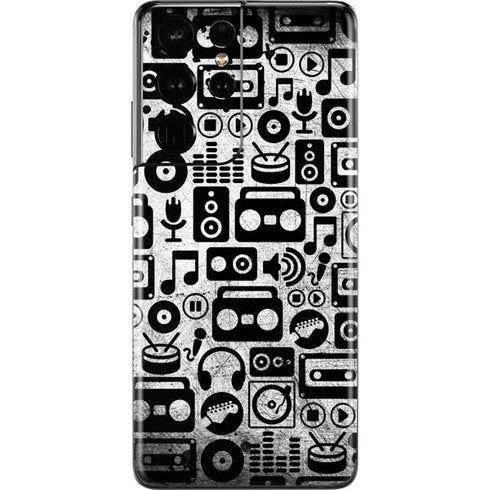Music Pattern Galaxy S21 Ultra 5G Skin