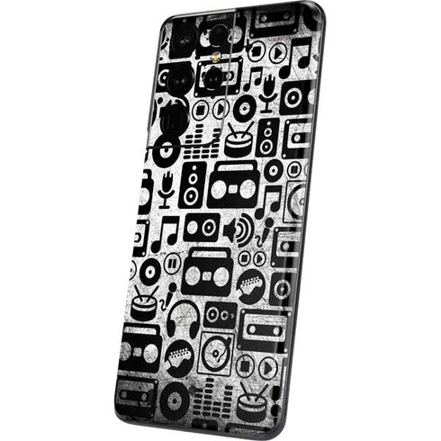 Music Pattern Galaxy S21 Ultra 5G Skin