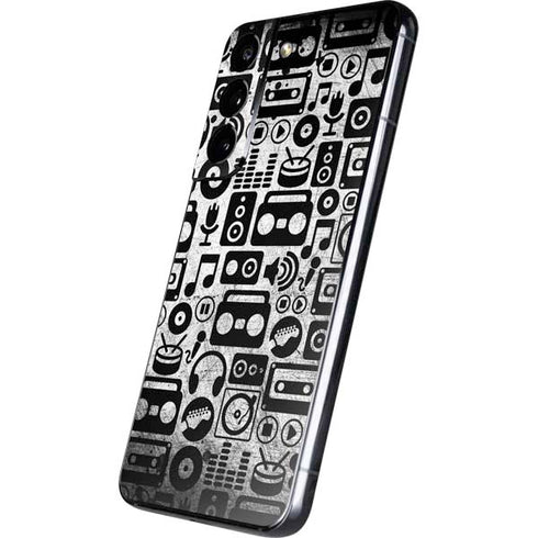 Music Pattern Galaxy S22 Skin