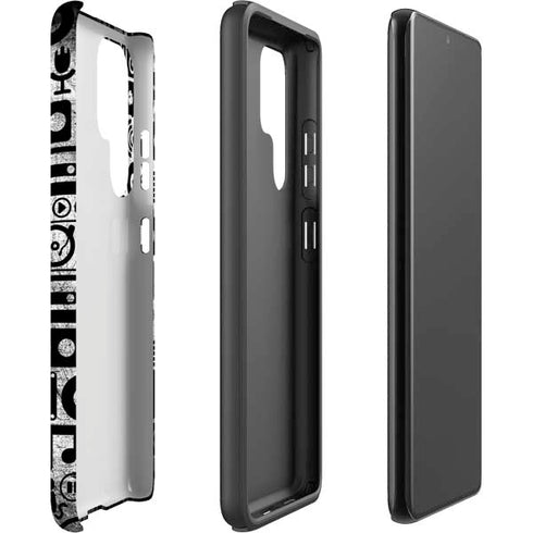 Music Pattern Galaxy S22 Ultra Pro Case