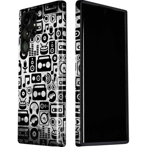 Music Pattern Galaxy S22 Ultra Pro Case