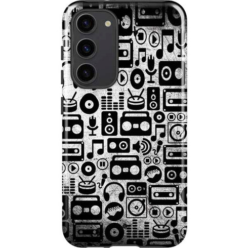 Music Pattern Galaxy S23 Plus Pro Case