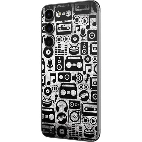 Music Pattern Galaxy S23 Plus Skin