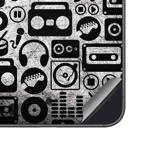 Music Pattern Galaxy S23 Plus Skin