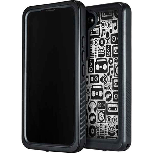 Music Pattern Galaxy S23 Plus Waterproof Case