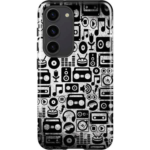 Music Pattern Galaxy S23 Pro Case