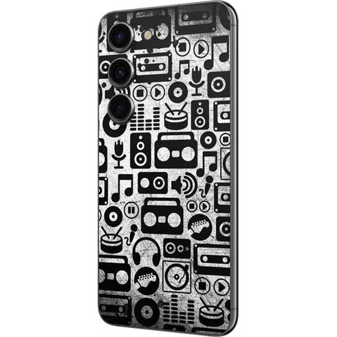 Music Pattern Galaxy S23 Skin