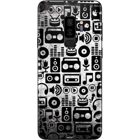 Music Pattern Galaxy S9 Plus Skin